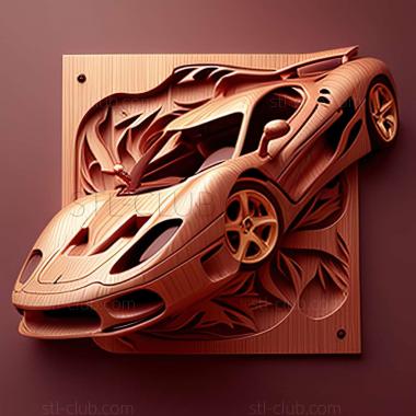 3D модель Ferrari F50 (STL)